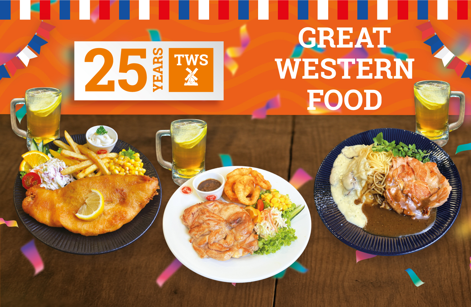 TWS Great Western Food, Halal Western Food