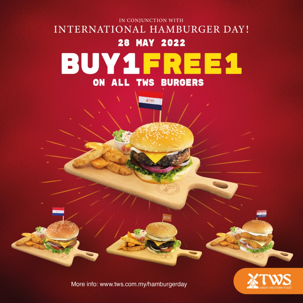 TWS · International Hamburger Day Promotion